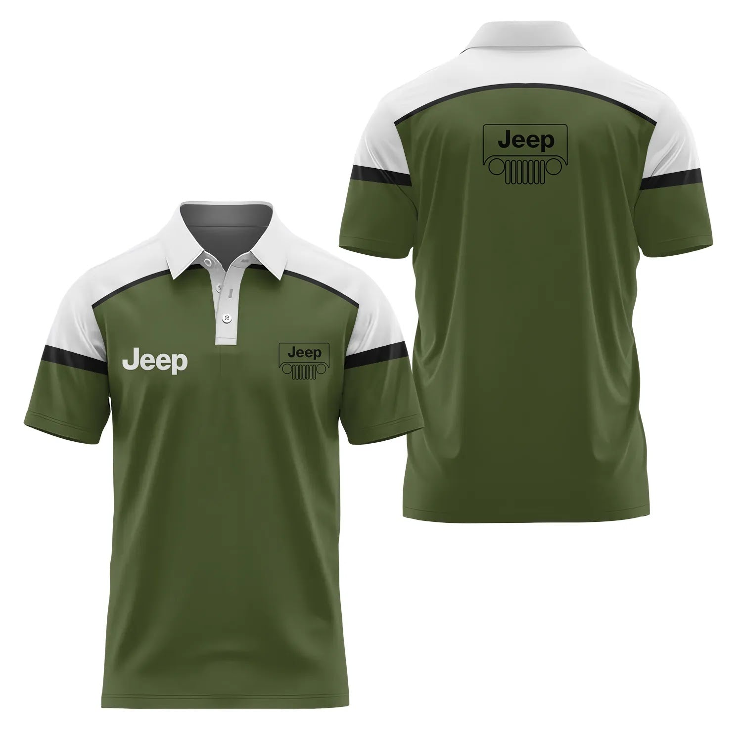 Jeep Short Sleeve Polo SC087