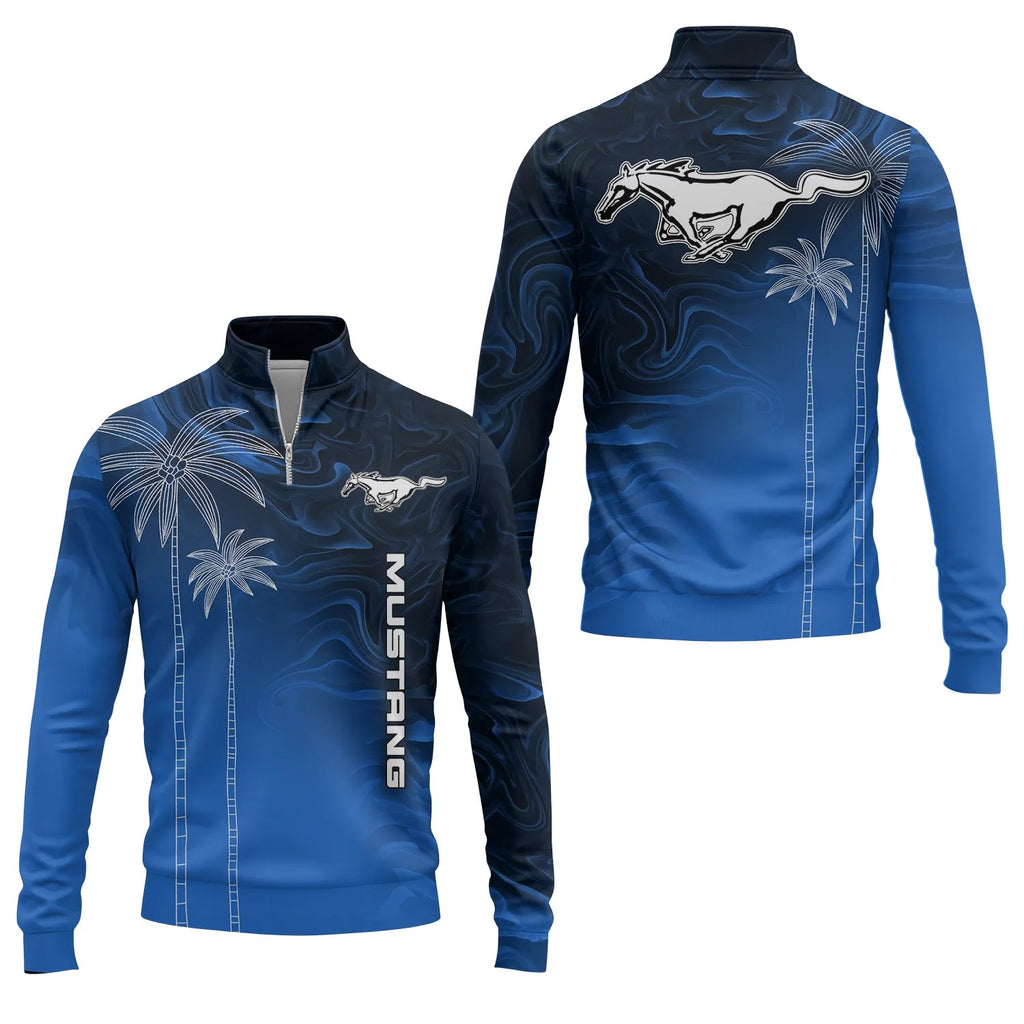 Ford Mustang Quarter-zip Pullover SHW070