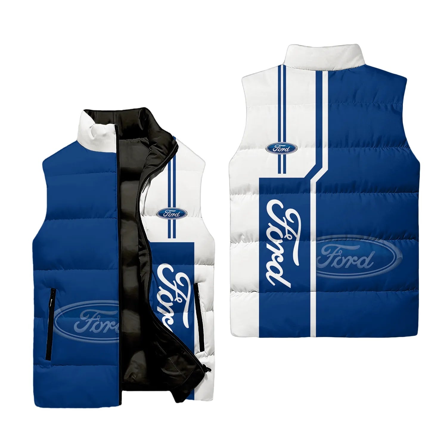 Ford Sleeveless Puffer Jacket SC064
