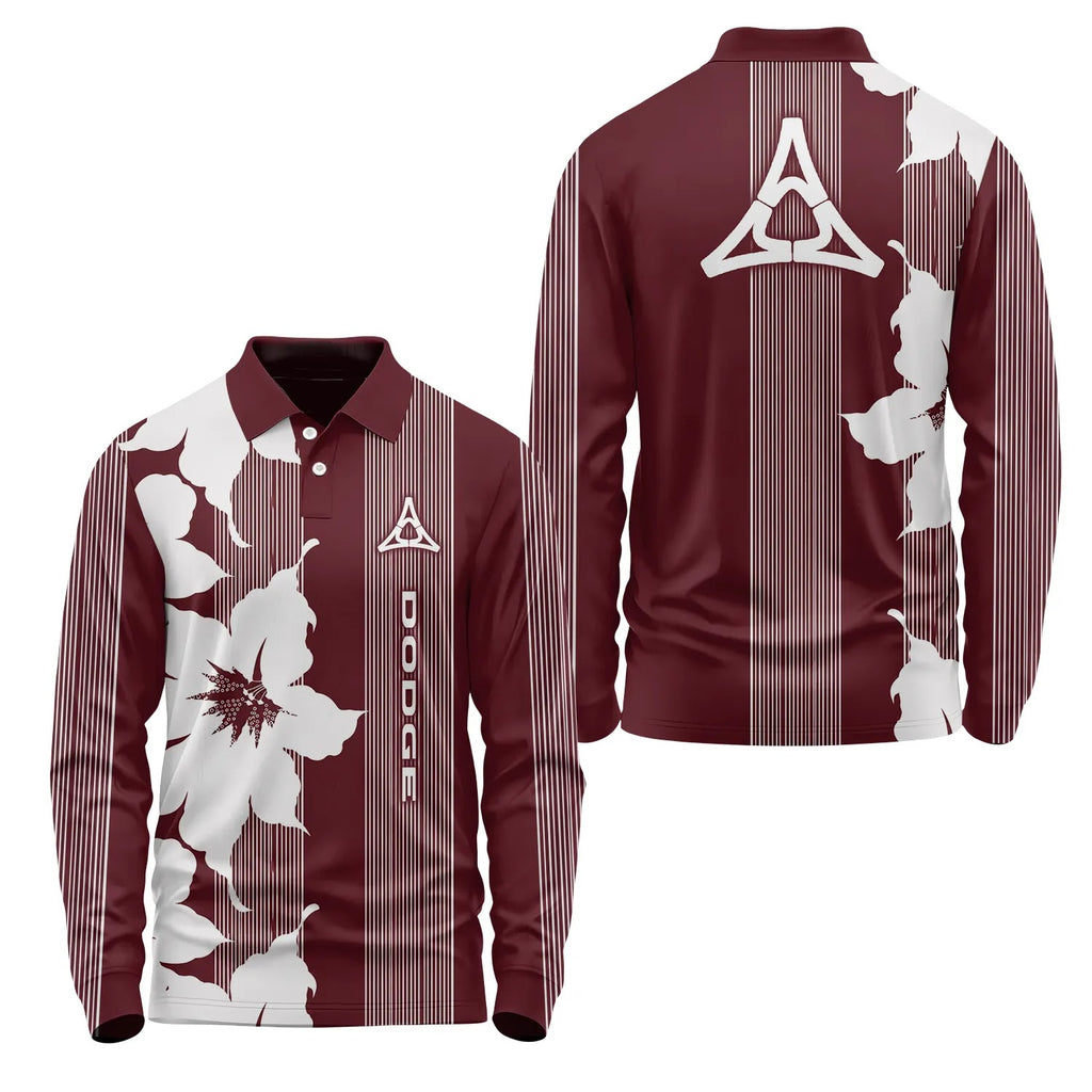 Dodge Long Sleeve Polo SHW039