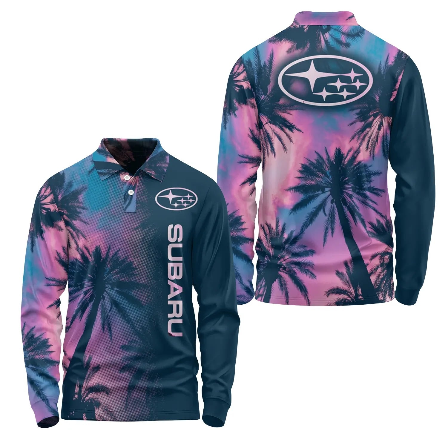 Subaru Long Sleeve Polo SHW030