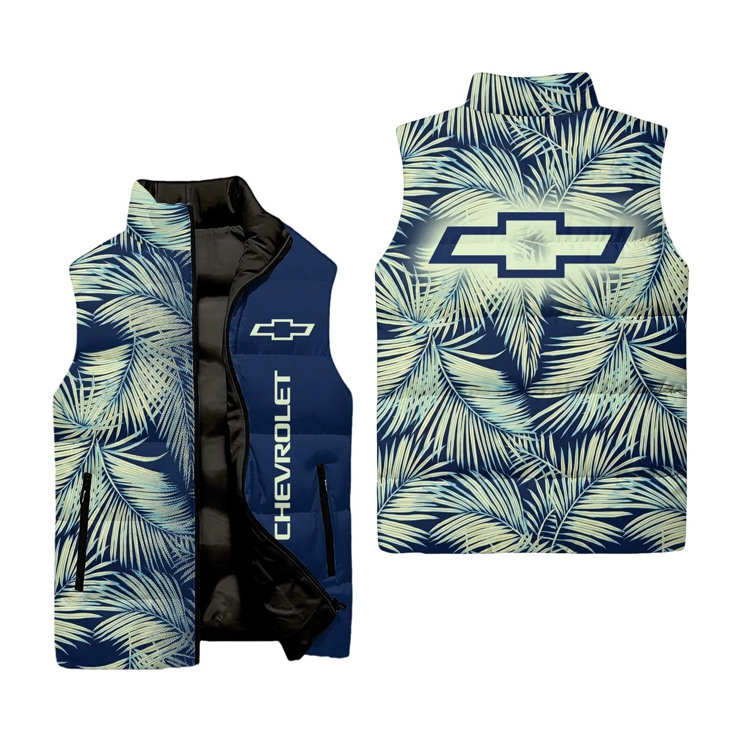 Chevrolet Sleeveless Puffer Jacket SHW003