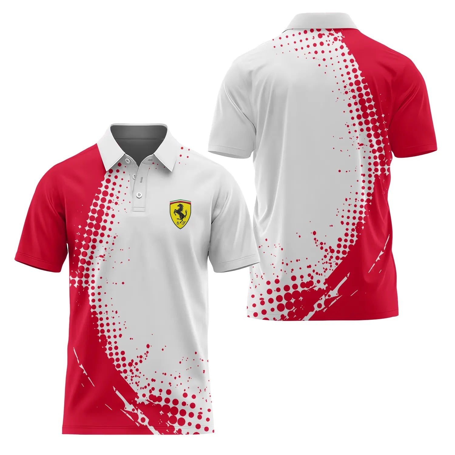 Ferrari Short Sleeve Polo SC095