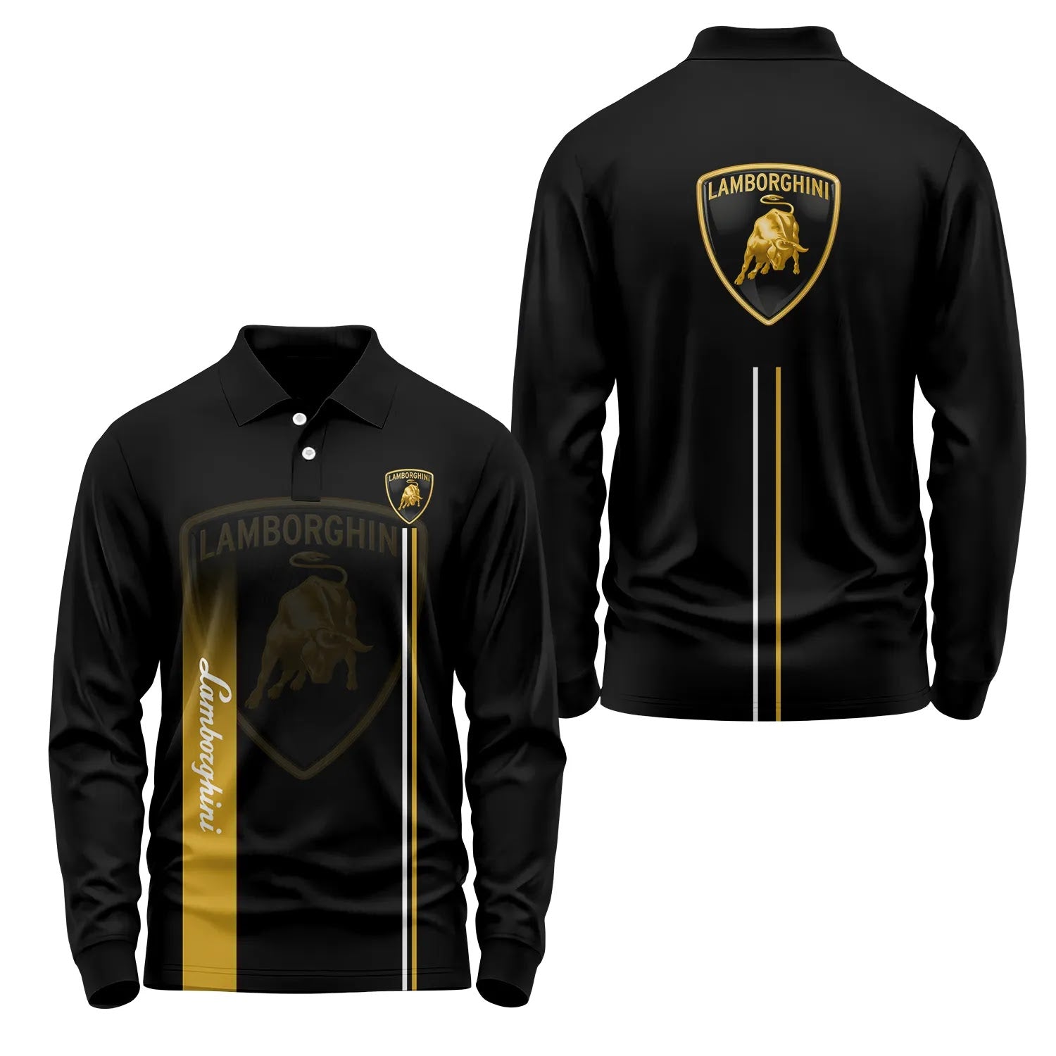 Lamborghini Long Sleeve Polo SC077