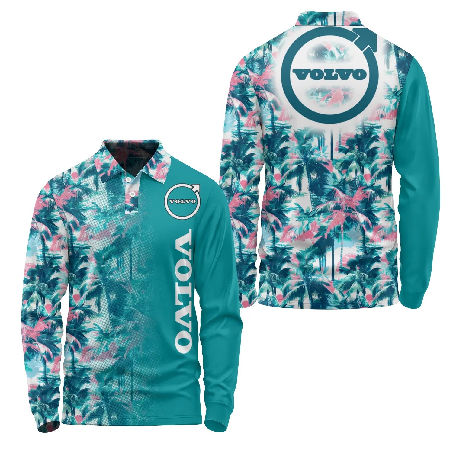 Volvo Long Sleeve Polo SHW061