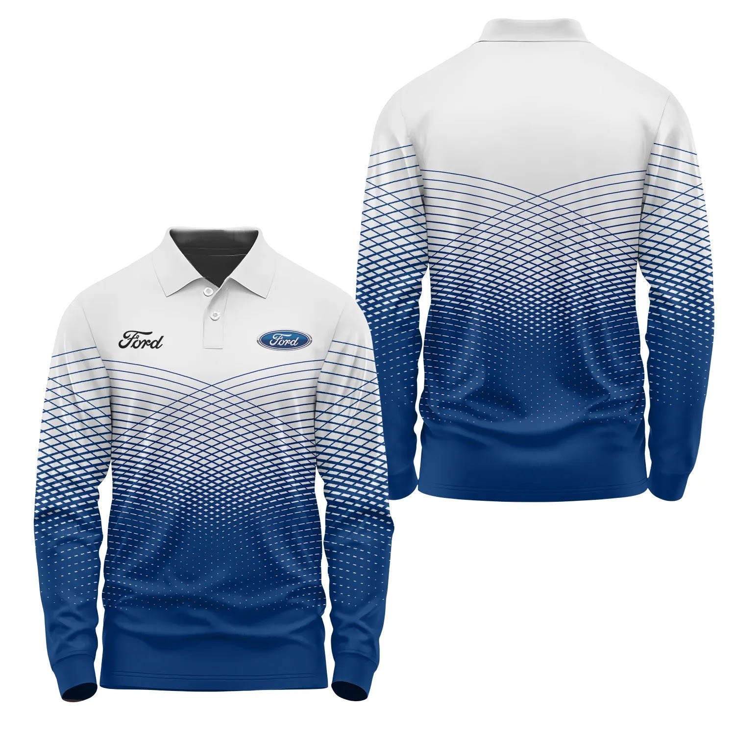 Ford Long Sleeve Polo SC109