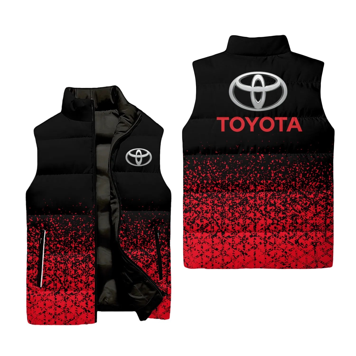 Toyota Sleeveless Puffer Jacket SC096