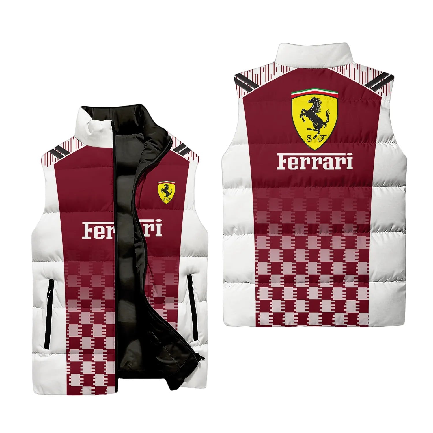 Ferrari Sleeveless Puffer Jacket SC063
