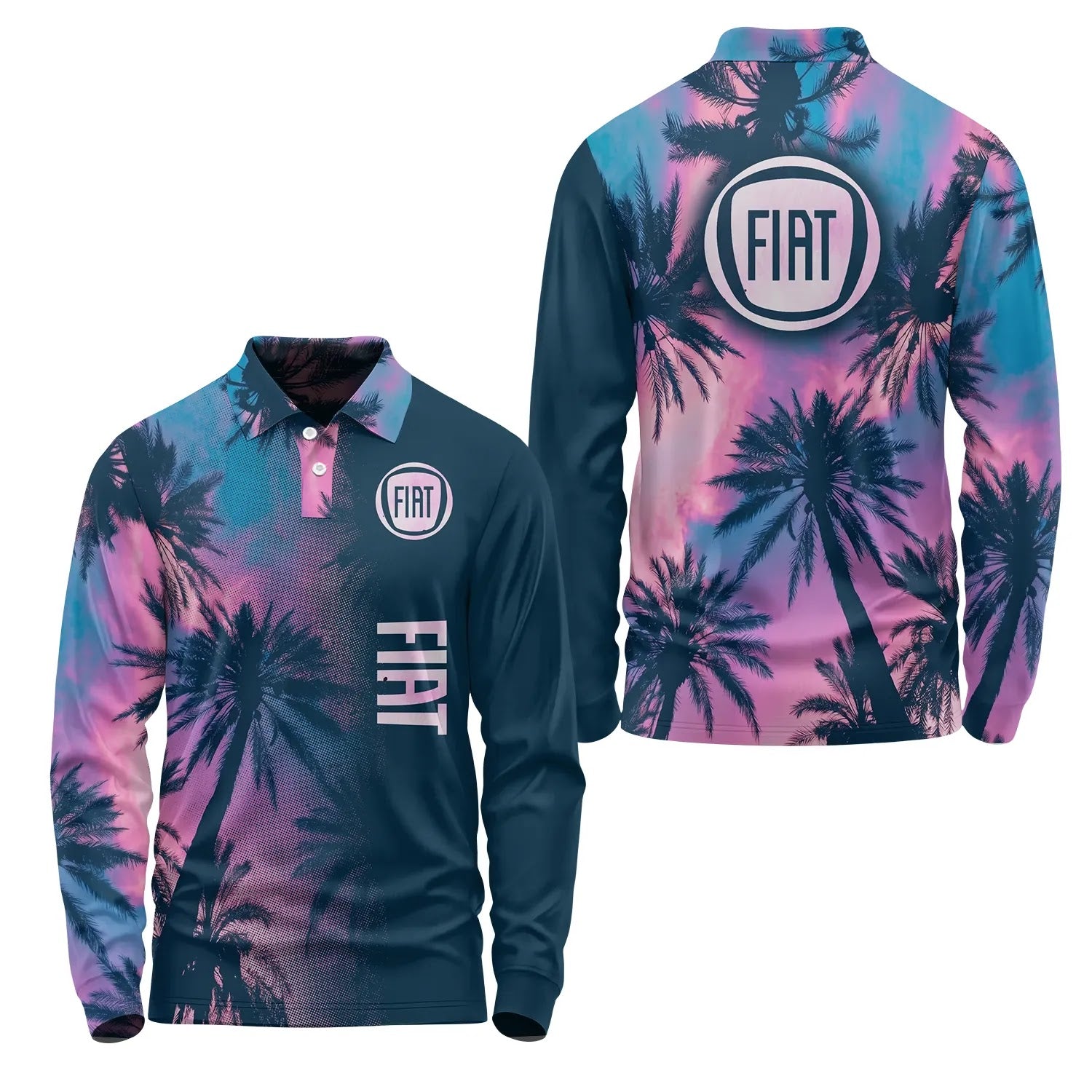 Fiat Long Sleeve Polo SHW030