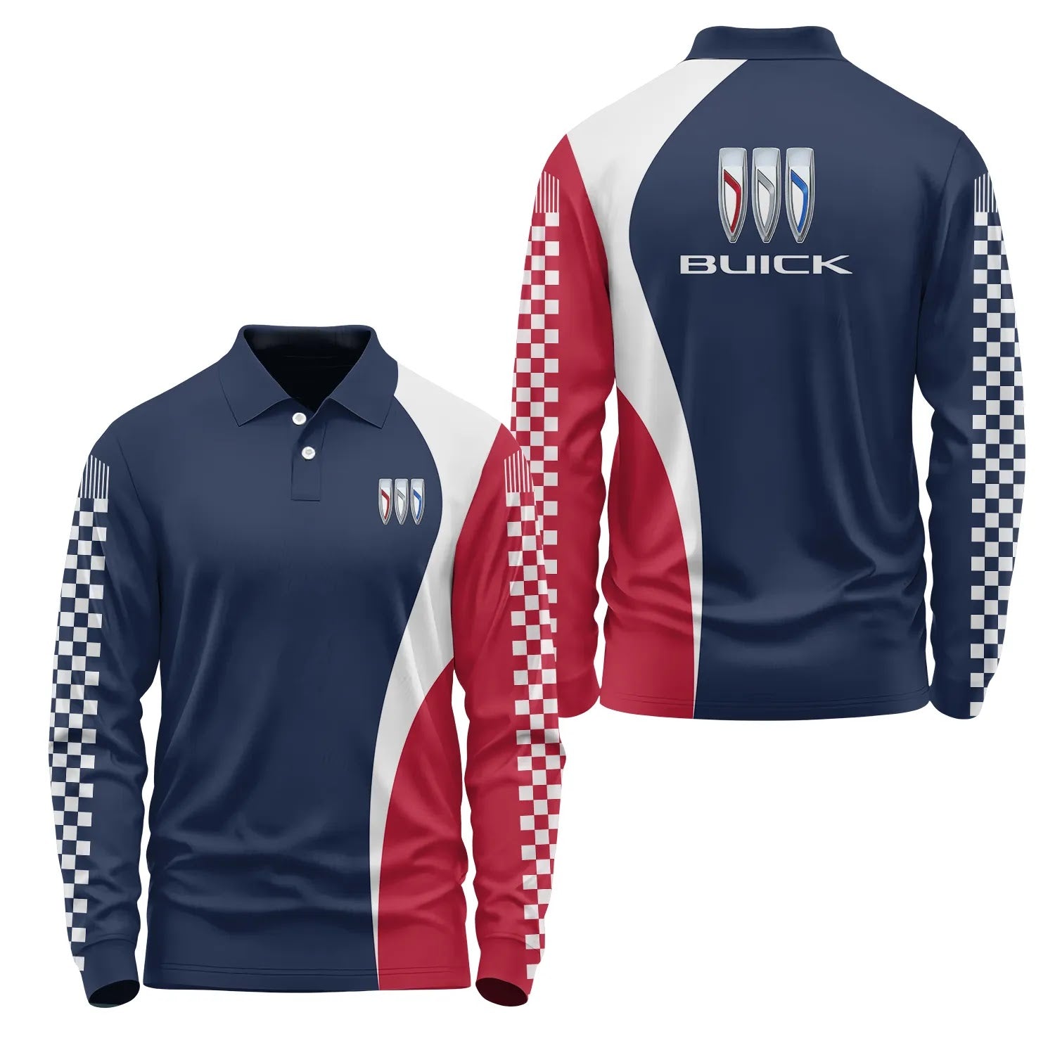 Buick Long Sleeve Polo SC073