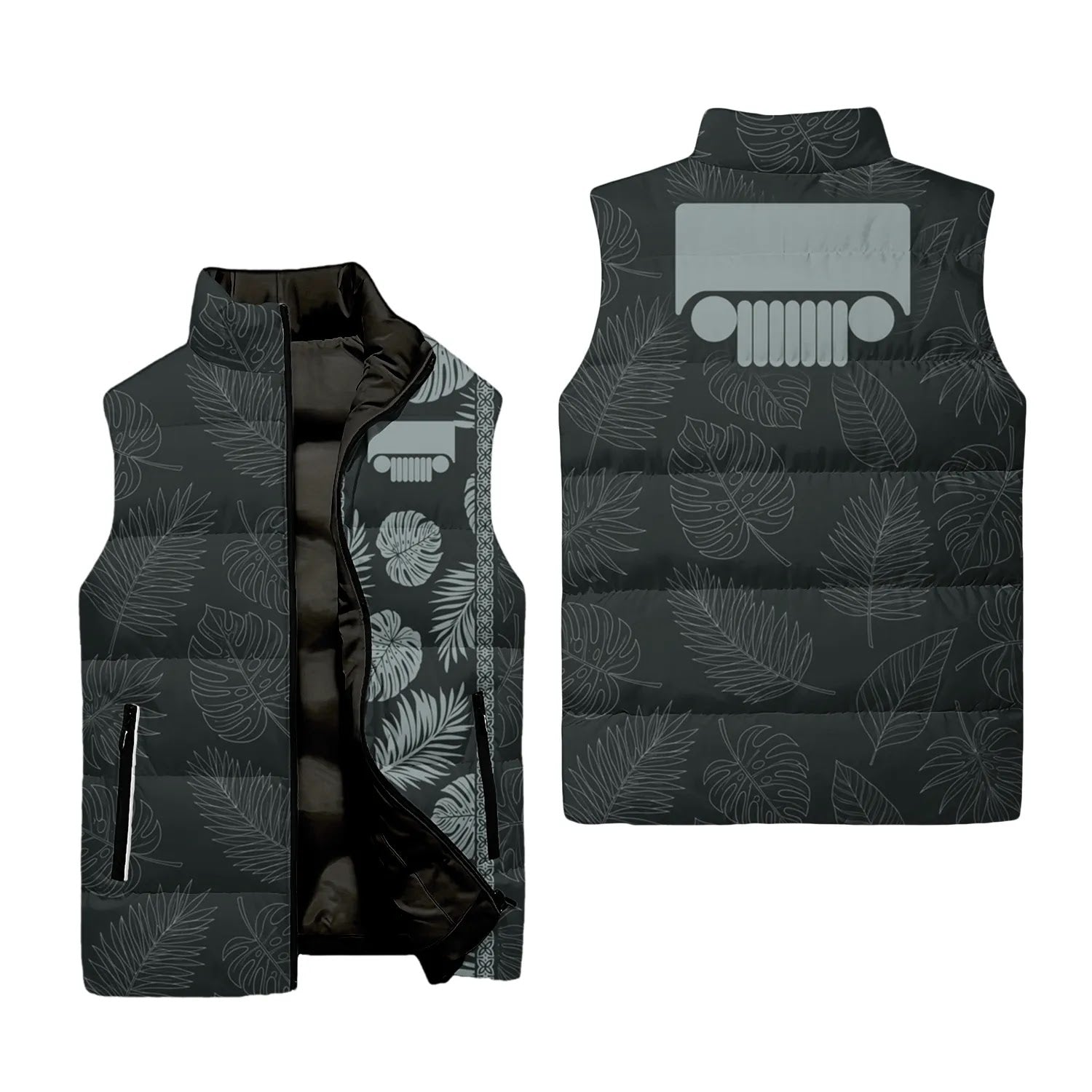 Jeep Sleeveless Puffer Jacket SHW022