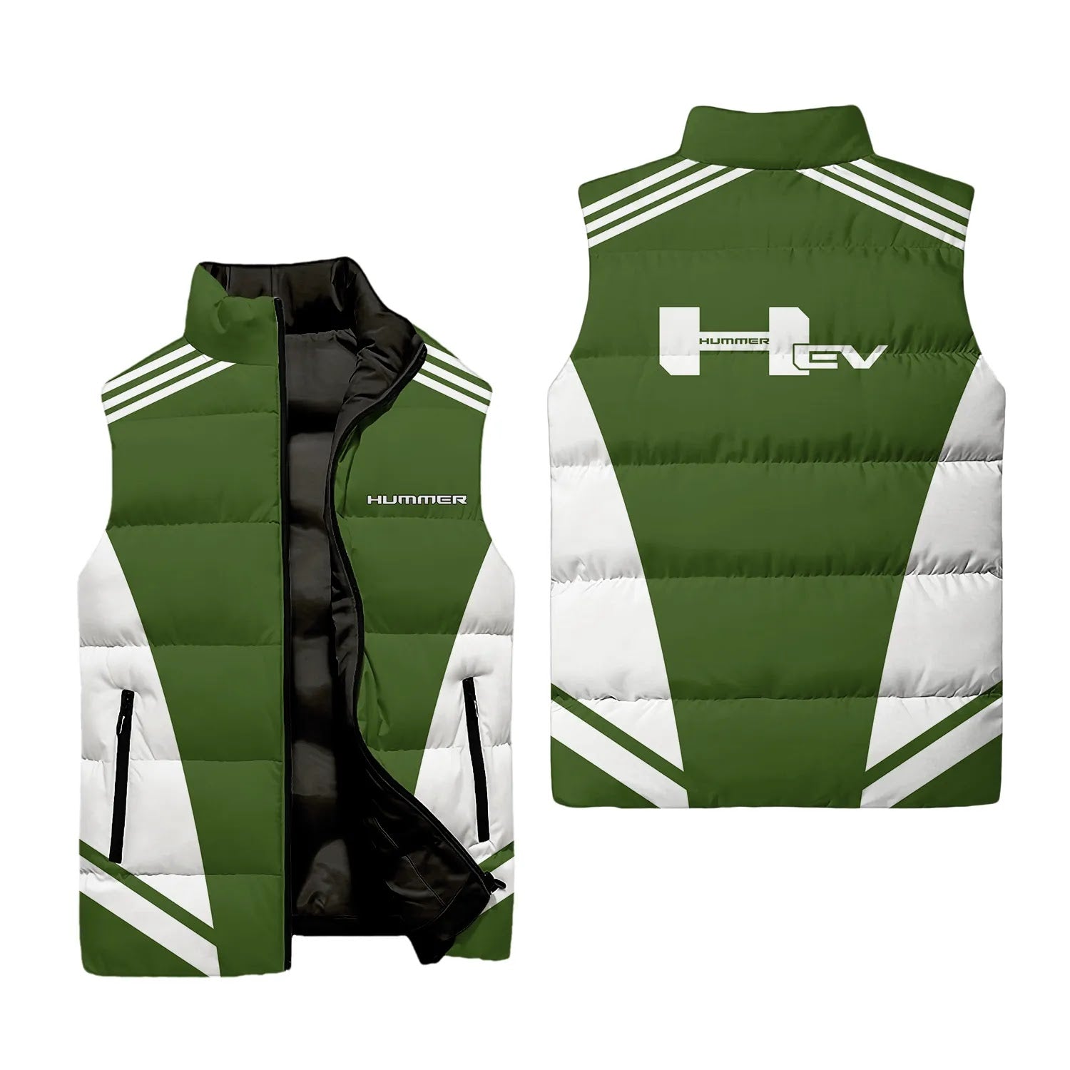 Hummer Sleeveless Puffer Jacket SC092