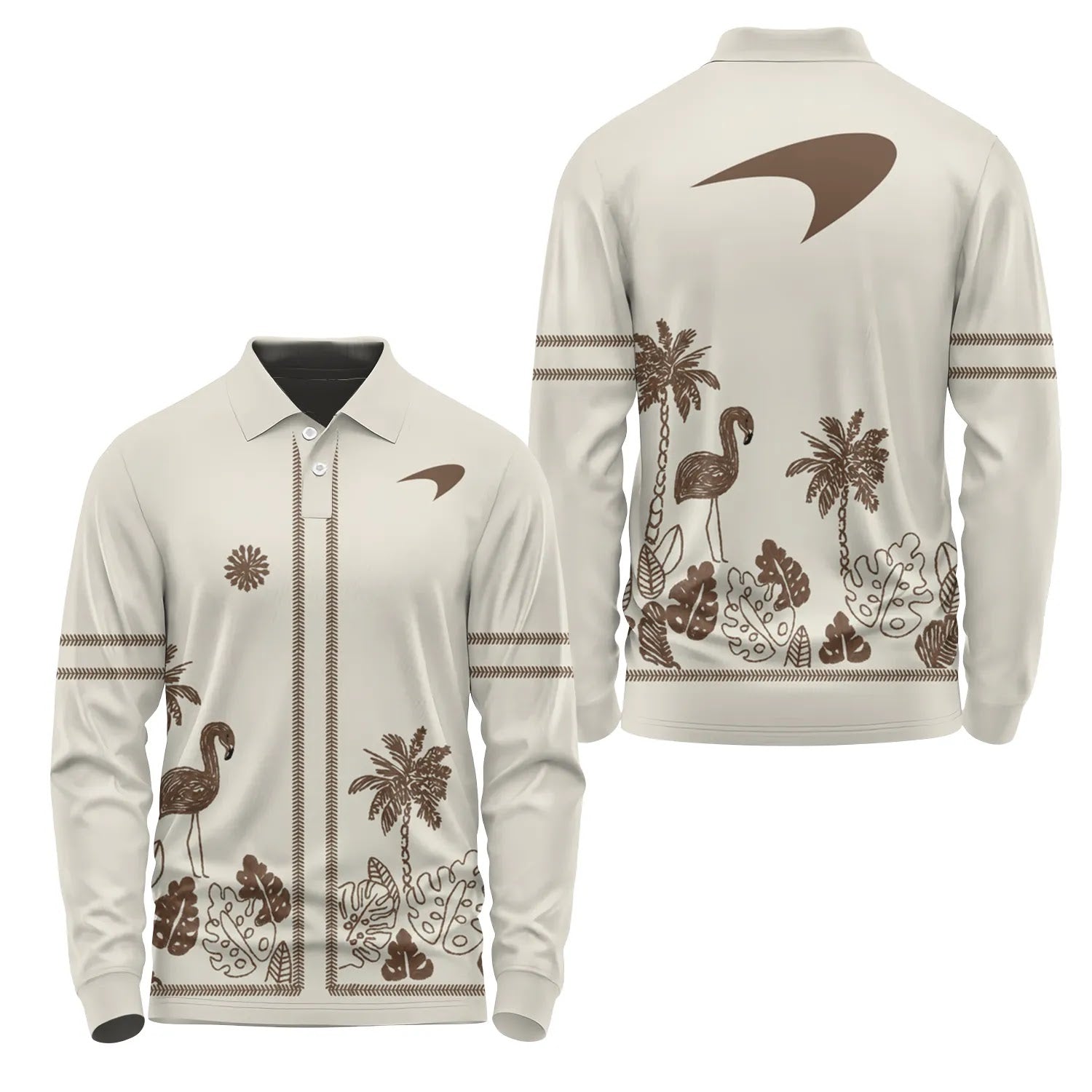 McLaren Long Sleeve Polo SHW044
