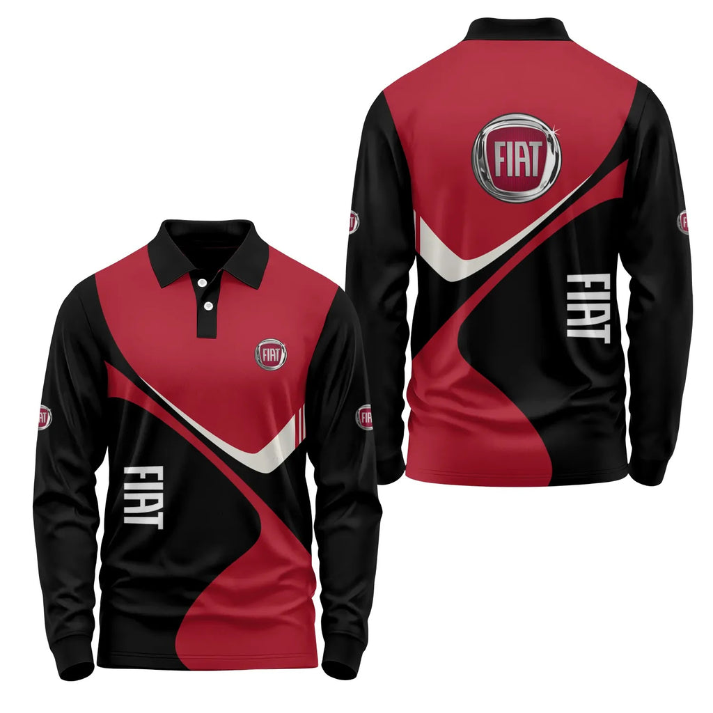 Fiat Long Sleeve Polo SC058