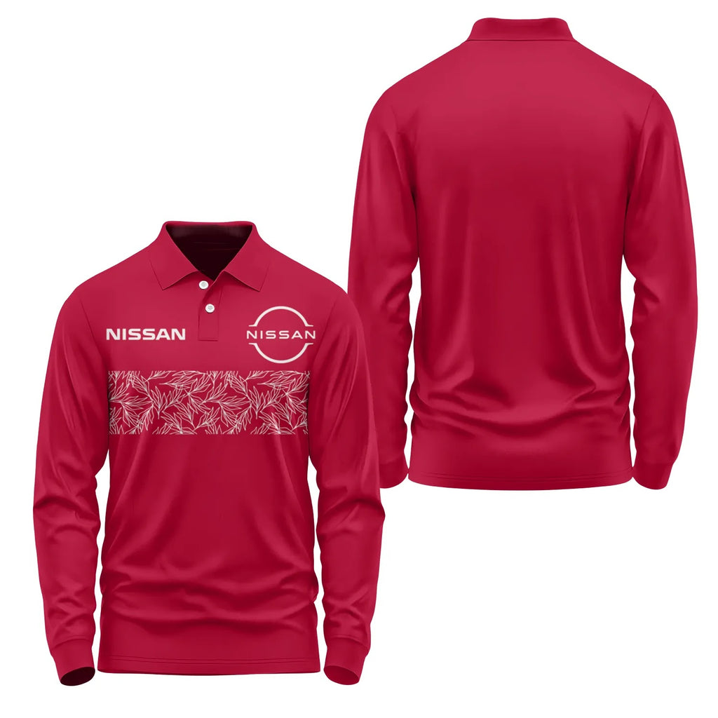 Nissan Long Sleeve Polo SC104