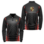 Porsche Long Sleeve Polo SC074