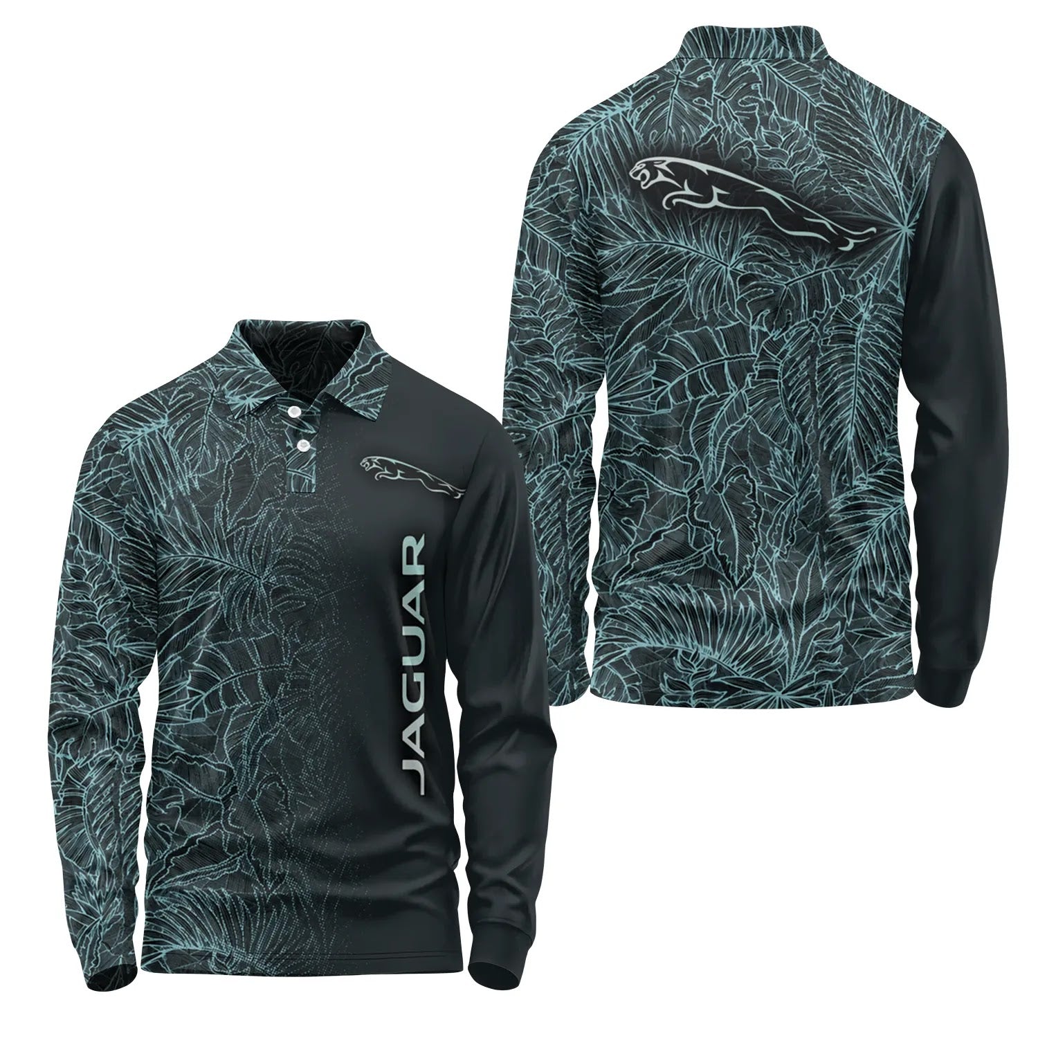 Jaguar Long Sleeve Polo SHW008