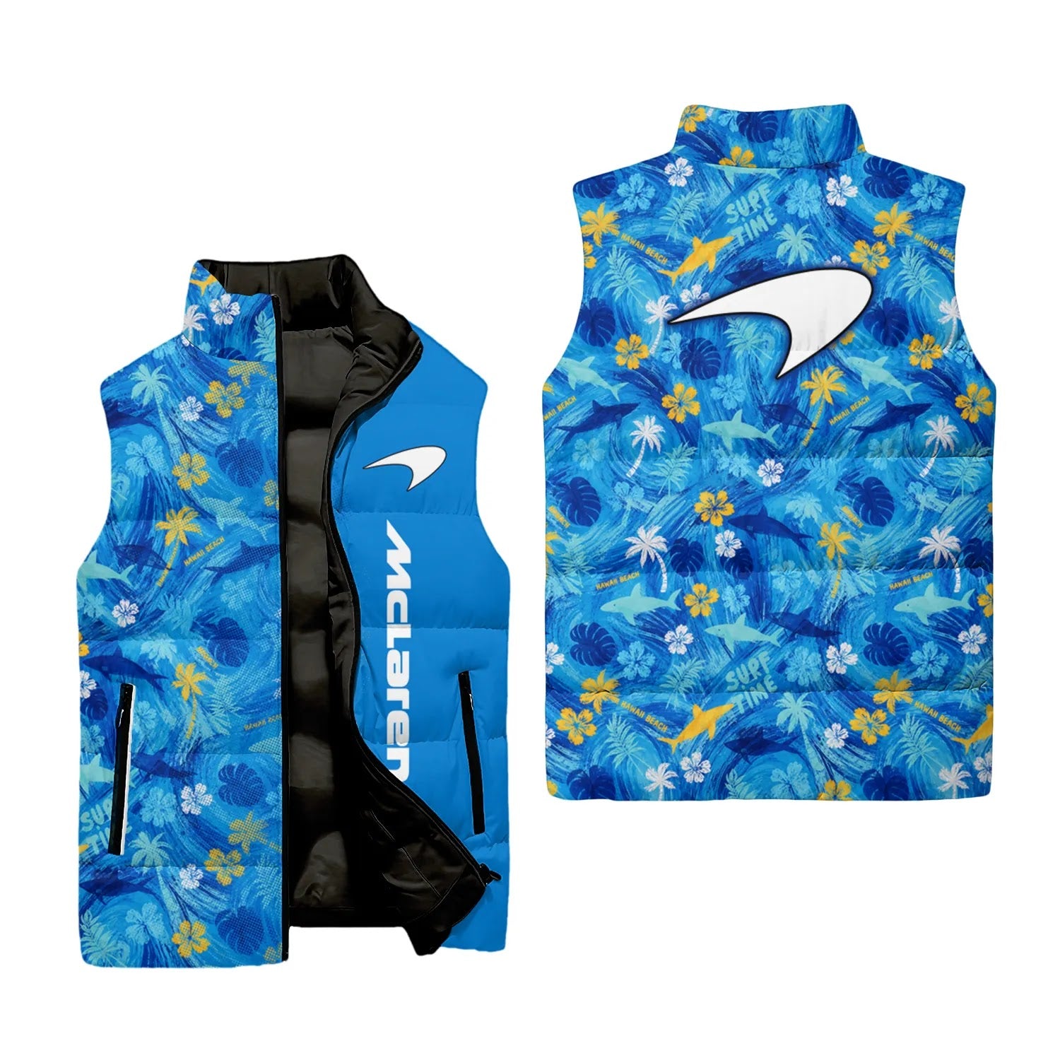 McLaren Sleeveless Puffer Jacket SHW027