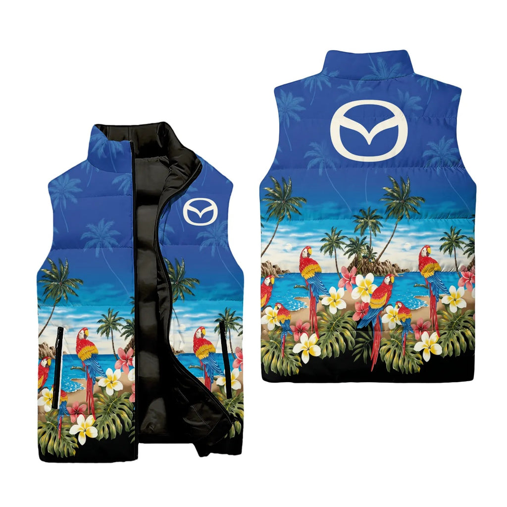 Mazda Sleeveless Puffer Jacket SHW005