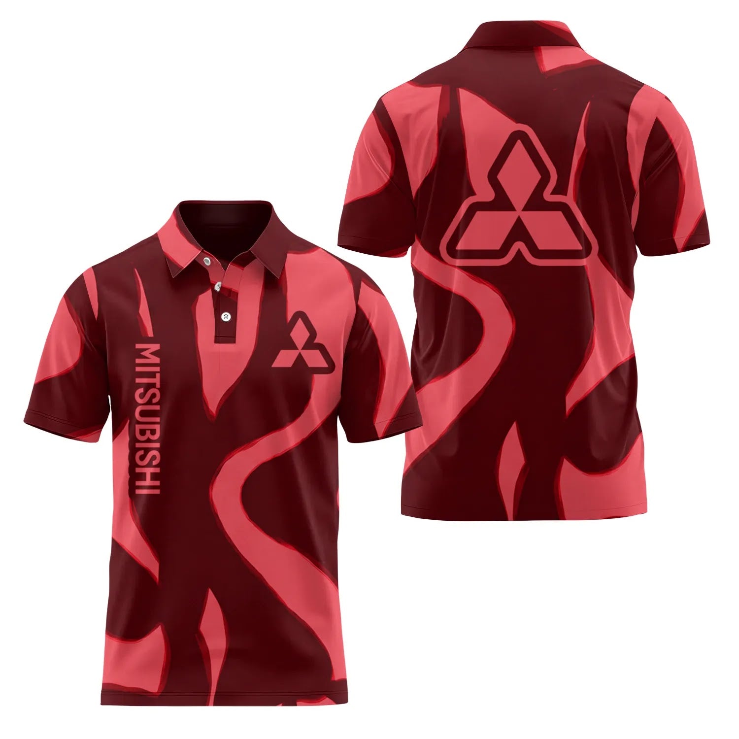 Mitsubishi Short Sleeve Polo SHW068