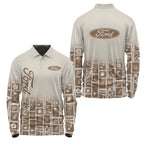 Ford Long Sleeve Polo SHW067