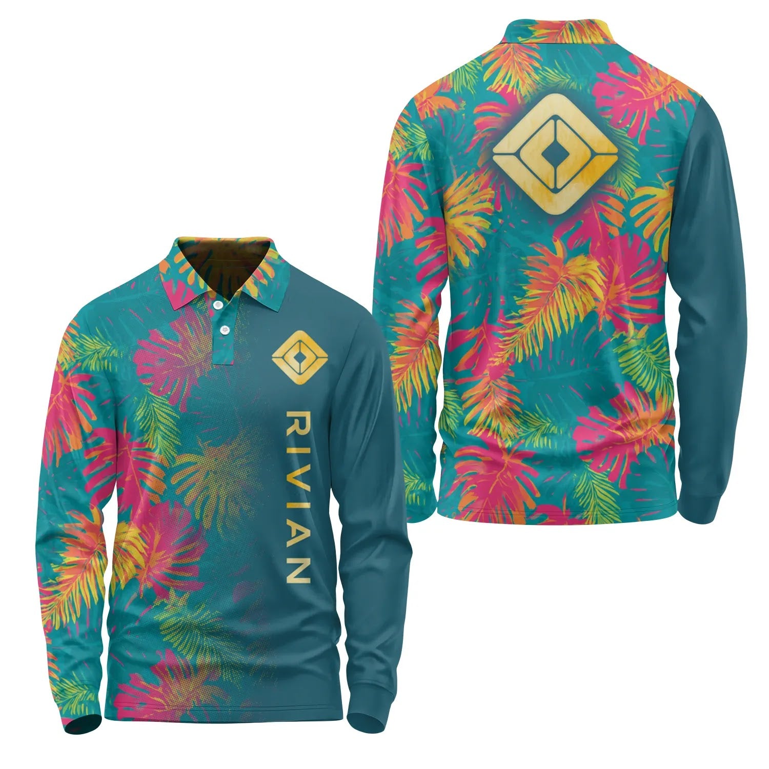 Rivian Long Sleeve Polo SHW059