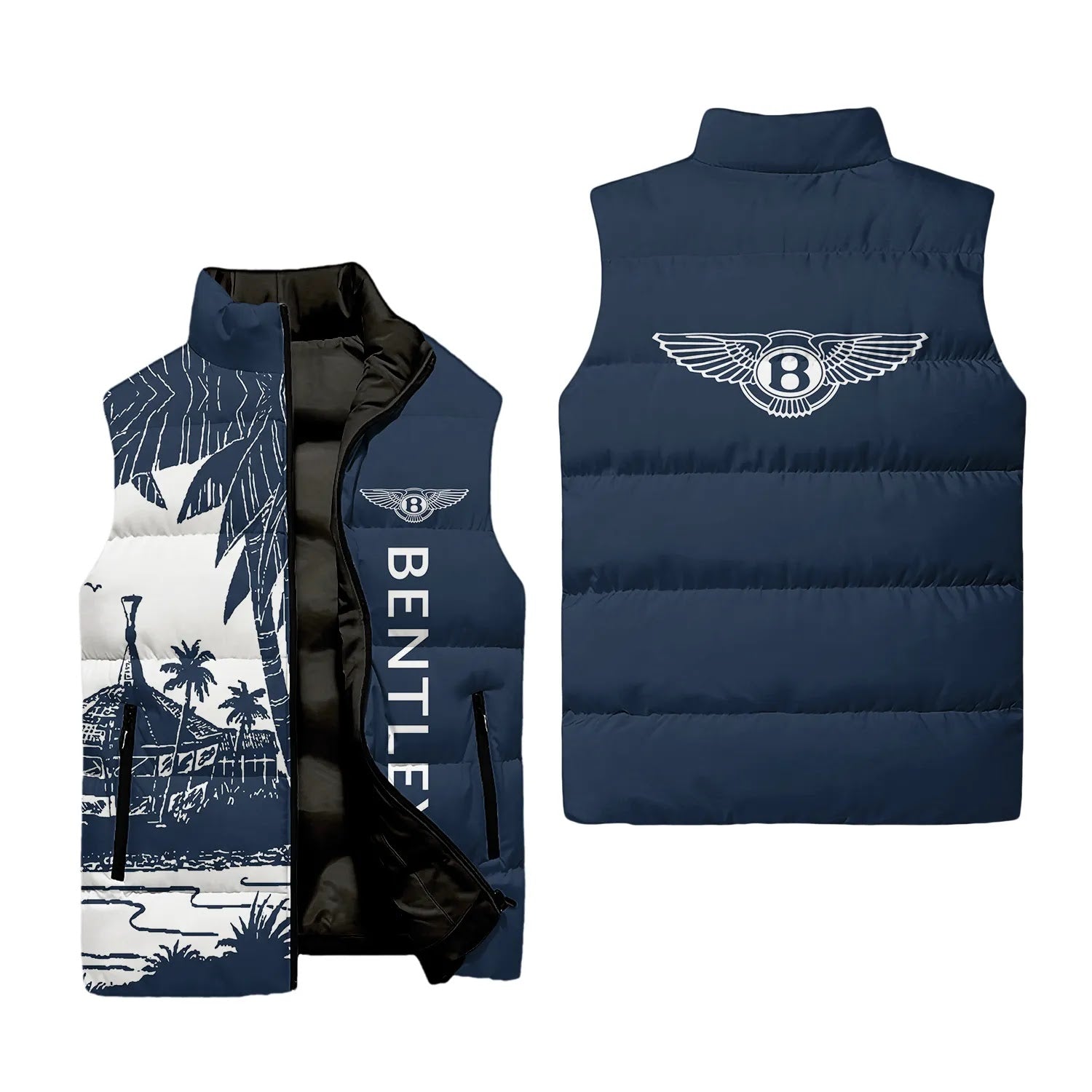 Bentley Sleeveless Puffer Jacket SHW031