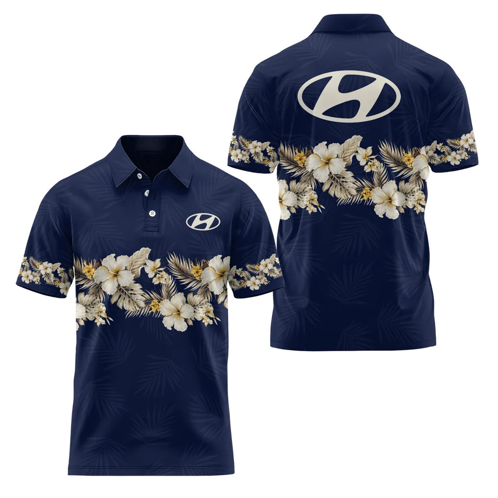 Hyundai Short Sleeve Polo SHW047