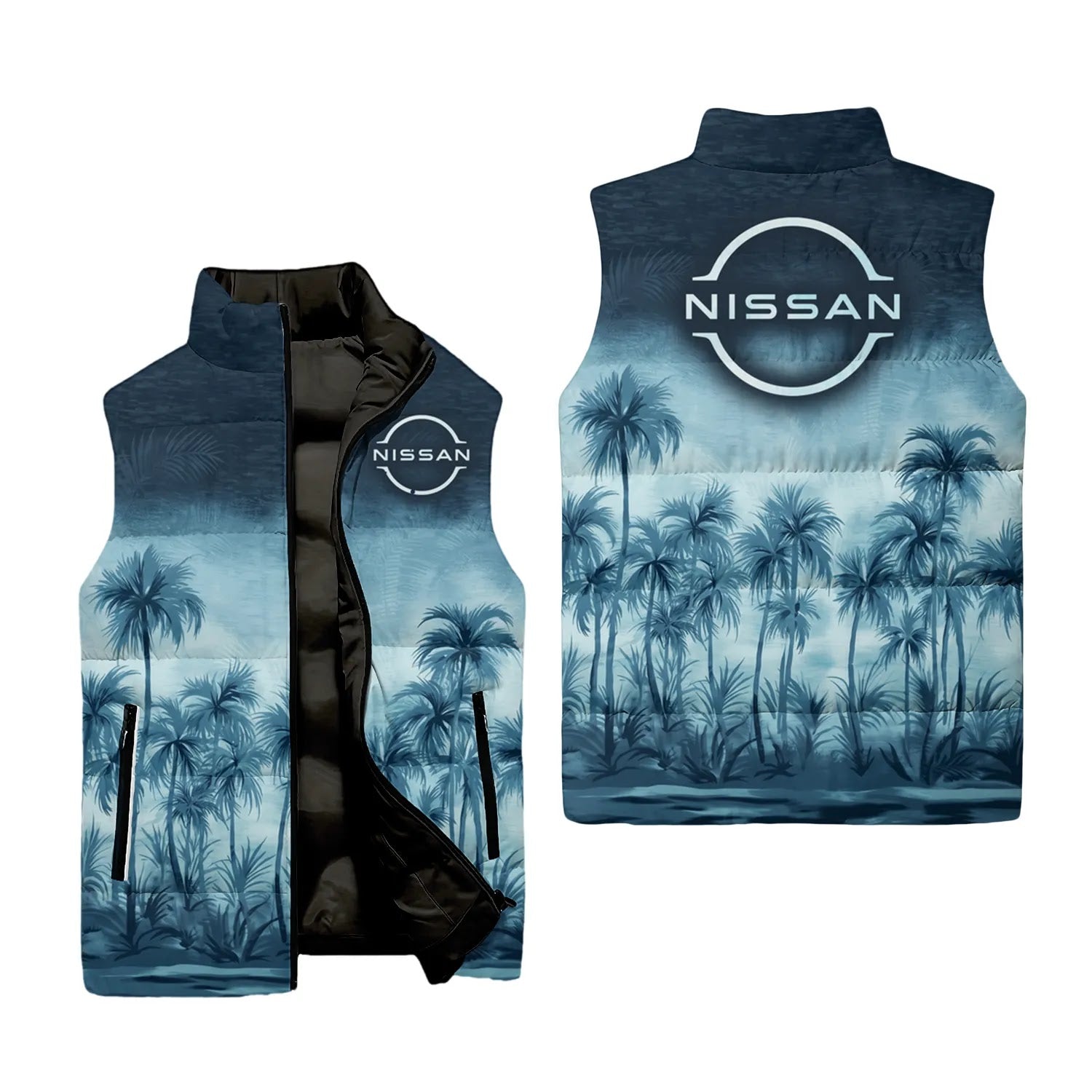 Nissan Sleeveless Puffer Jacket SHW021