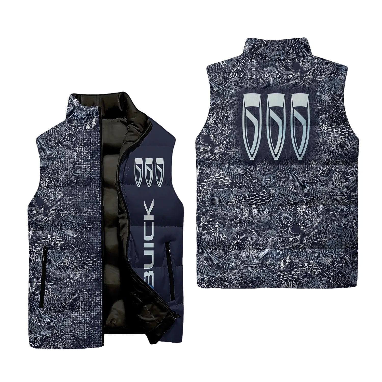 Buick Sleeveless Puffer Jacket SHW006