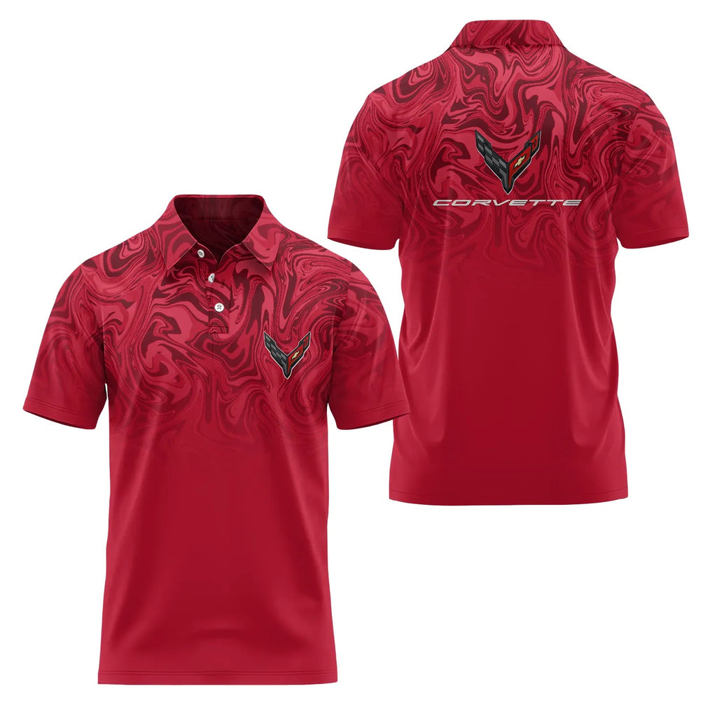 Corvette Short Sleeve Polo SC091