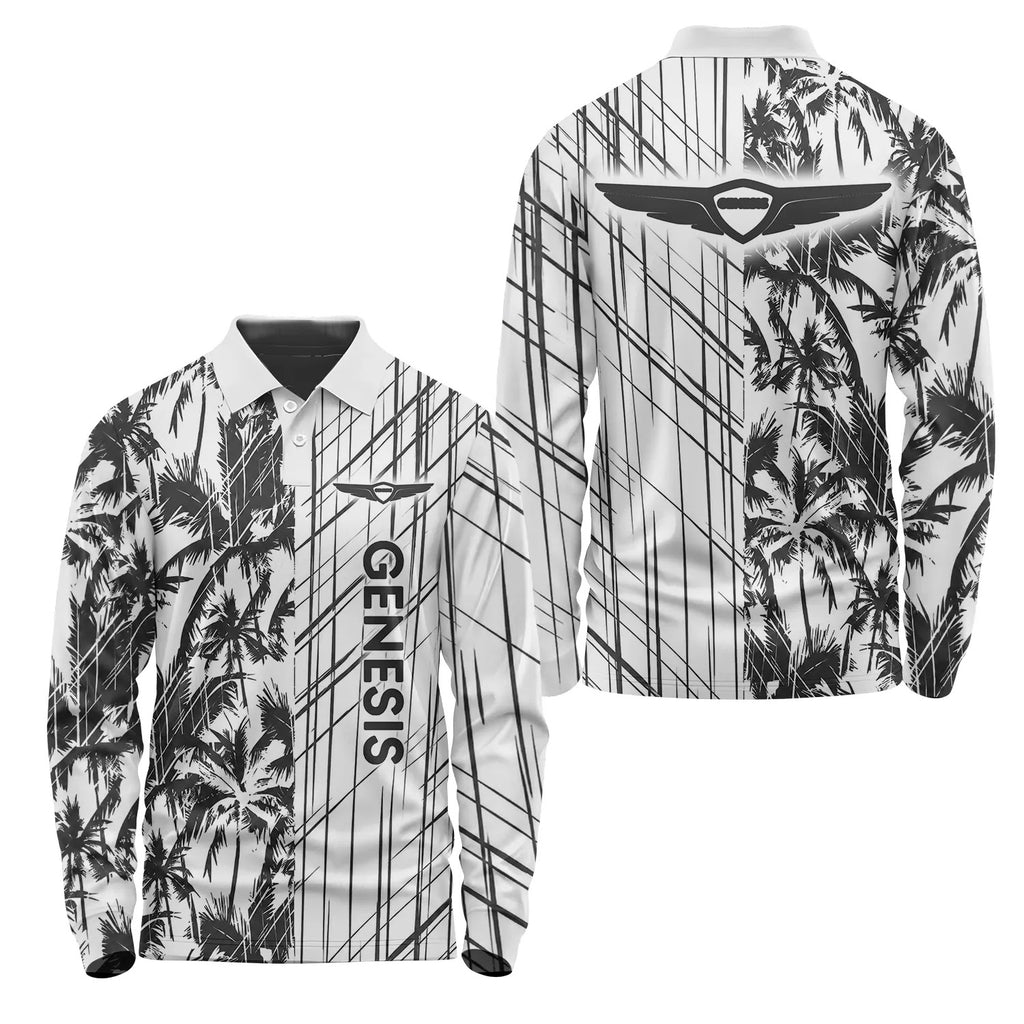 Genesis Long Sleeve Polo SHW041