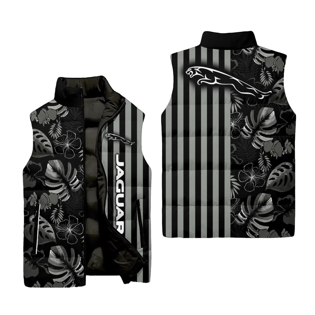 Jaguar Sleeveless Puffer Jacket SHW040