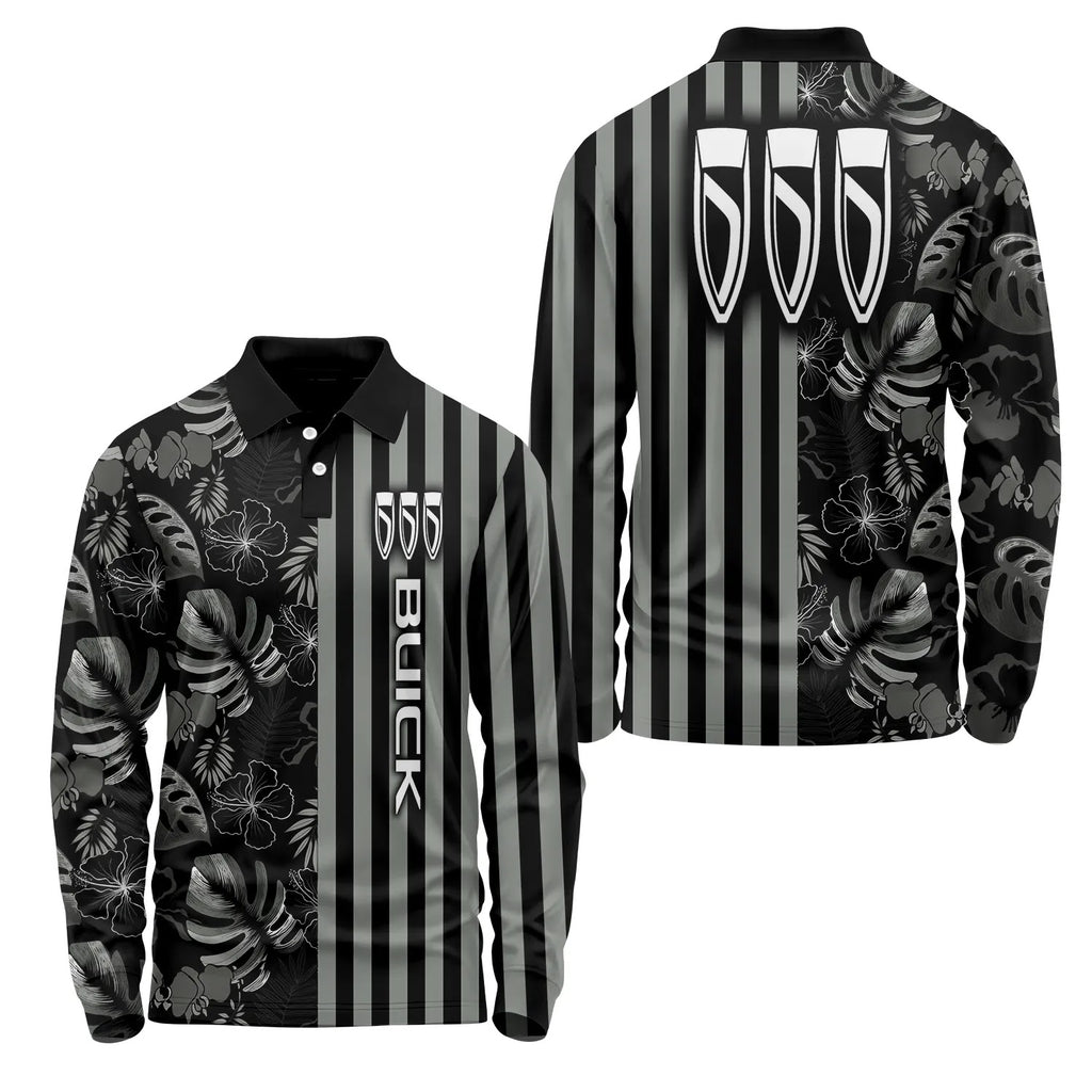 Buick Long Sleeve Polo SHW040