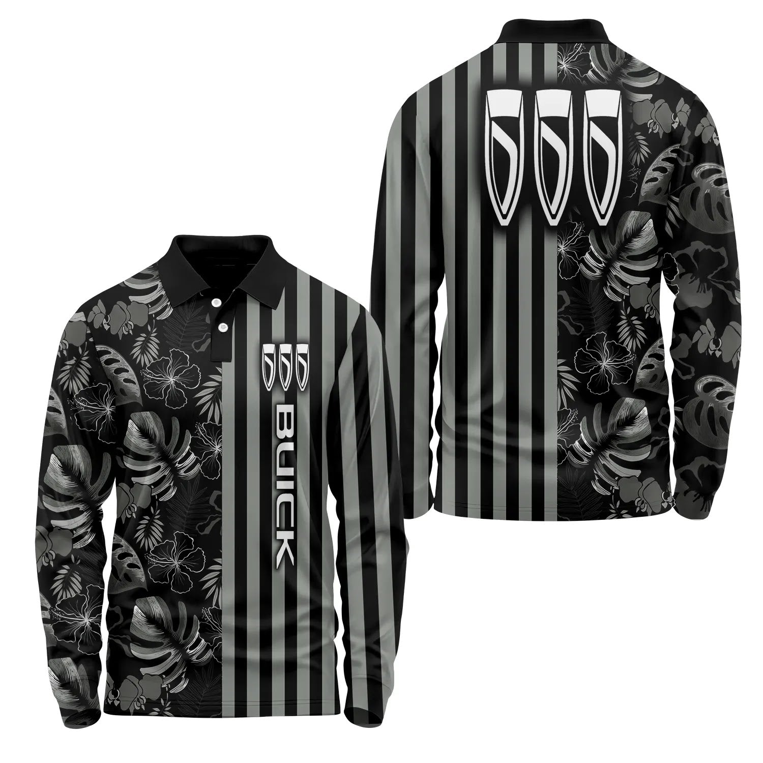Buick Long Sleeve Polo SHW040