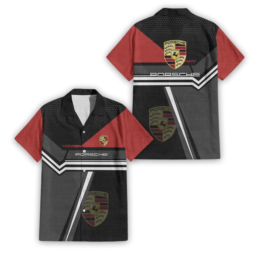 Porsche Premium Hawaiian Shirt SC071