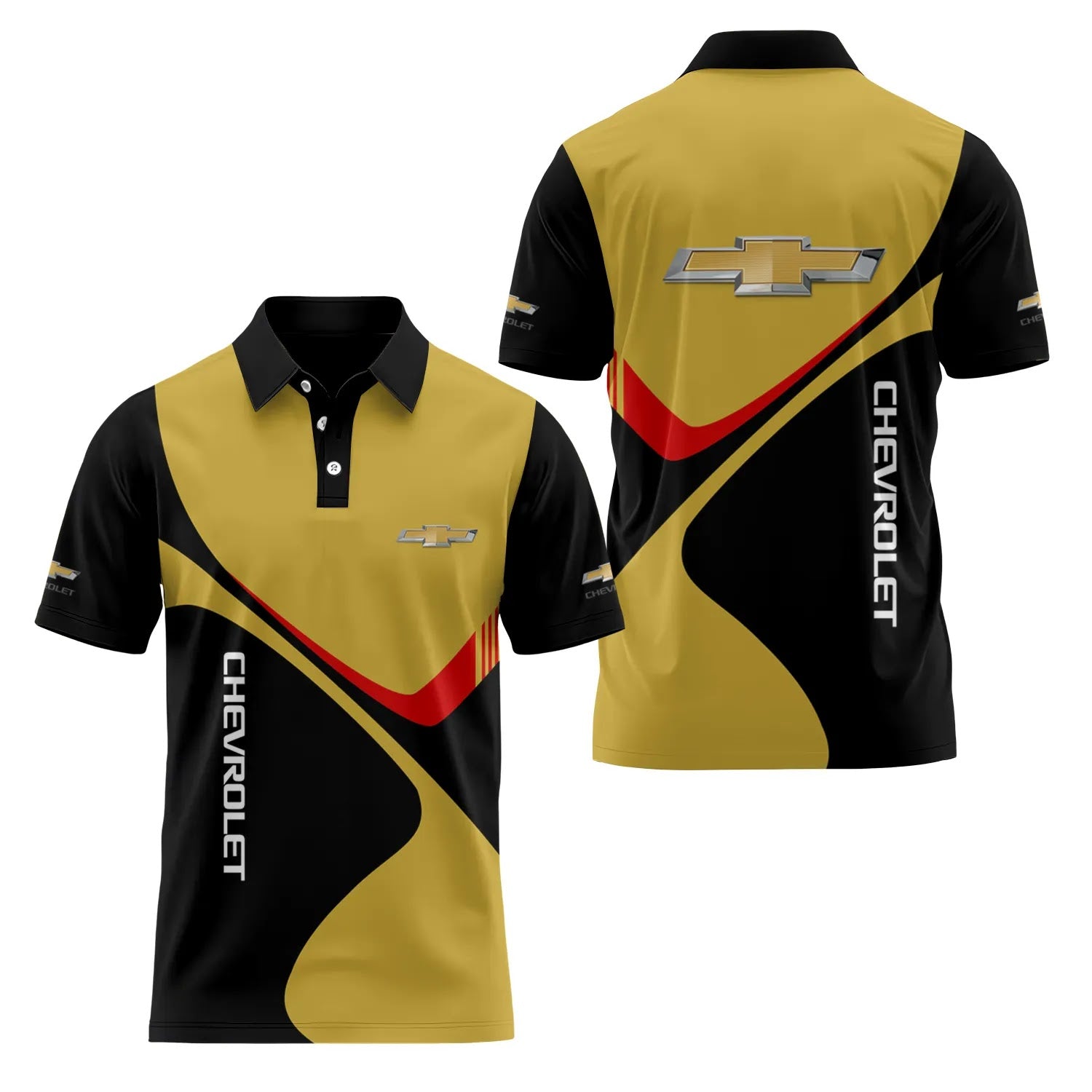 Chevrolet Short Sleeve Polo SC058
