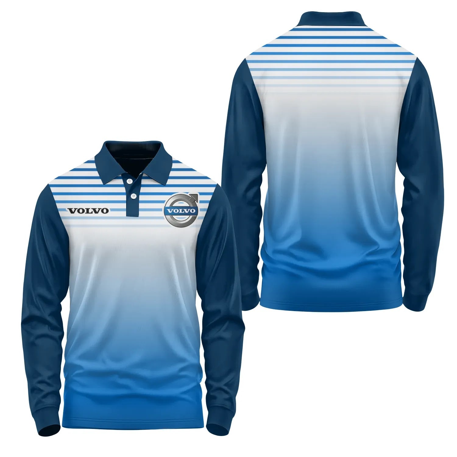 Volvo Long Sleeve Polo SC107