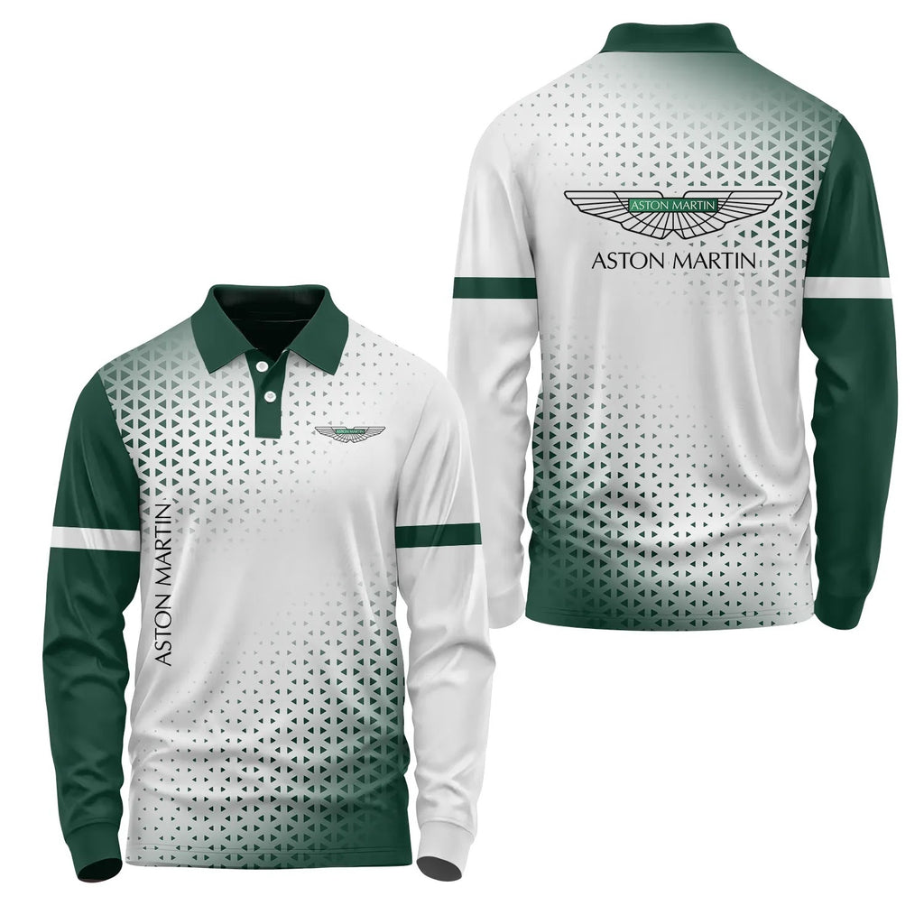 Aston Martin Long Sleeve Polo SC079