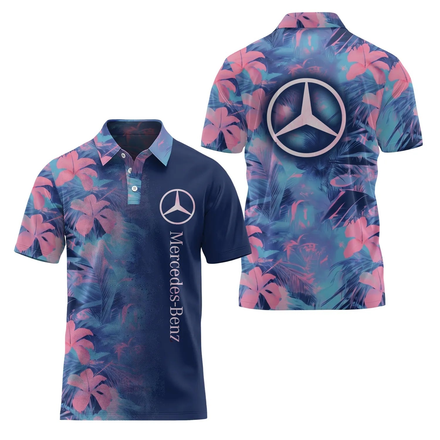 Mercedes-Benz Short Sleeve Polo SHW054