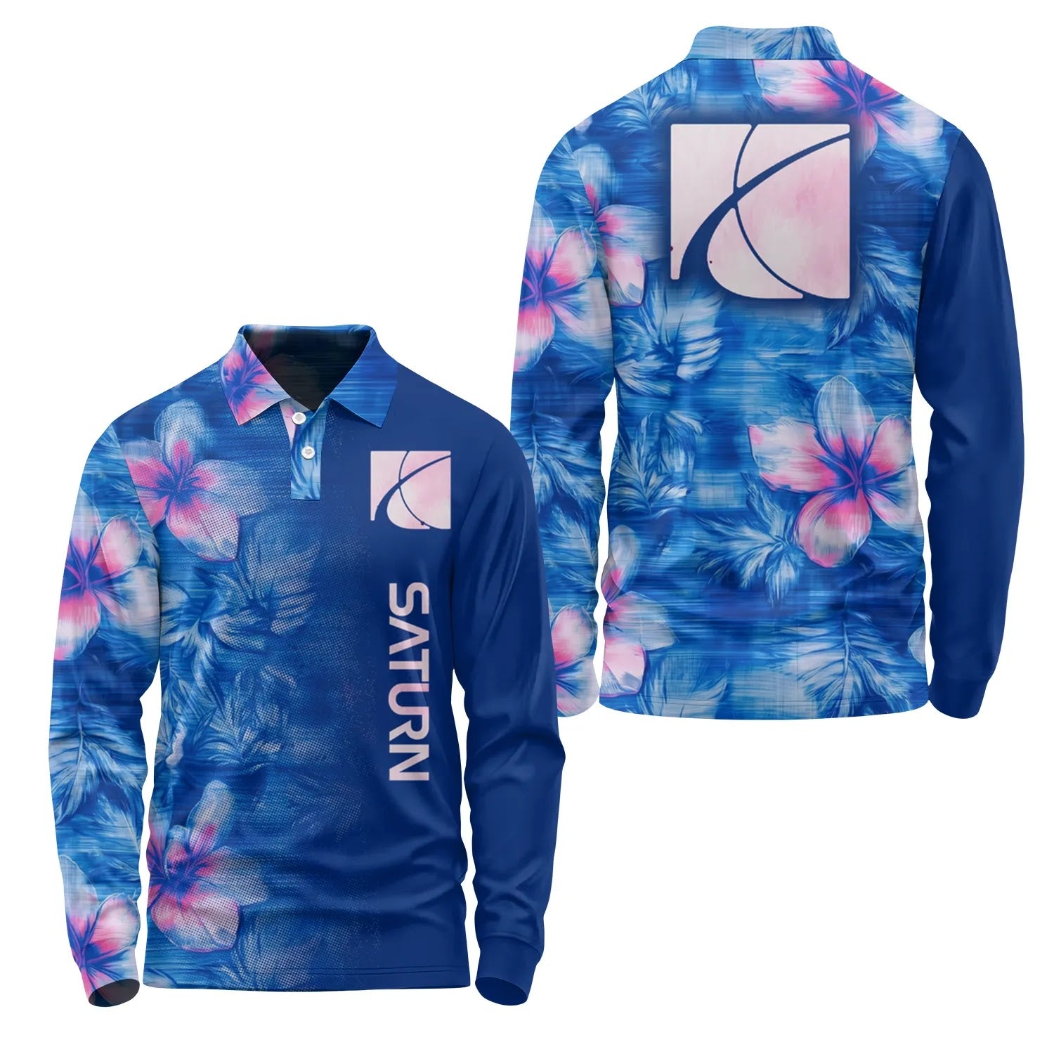 Saturn Long Sleeve Polo SHW057