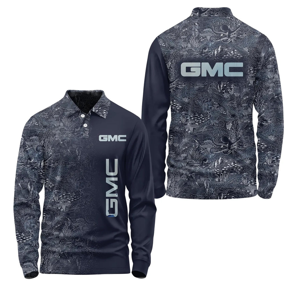 GMC Long Sleeve Polo SHW006