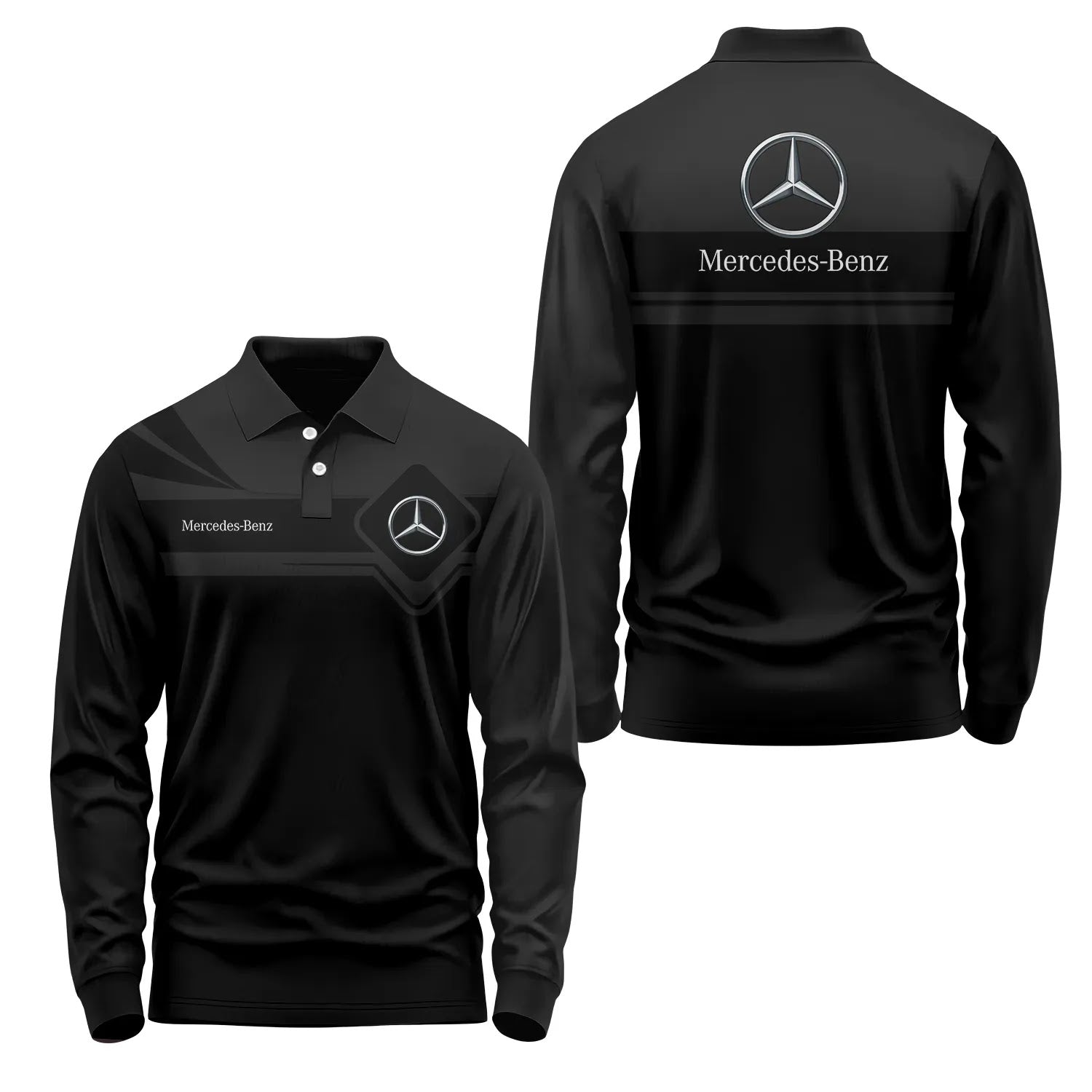 Mercedes-Benz Long Sleeve Polo SC066