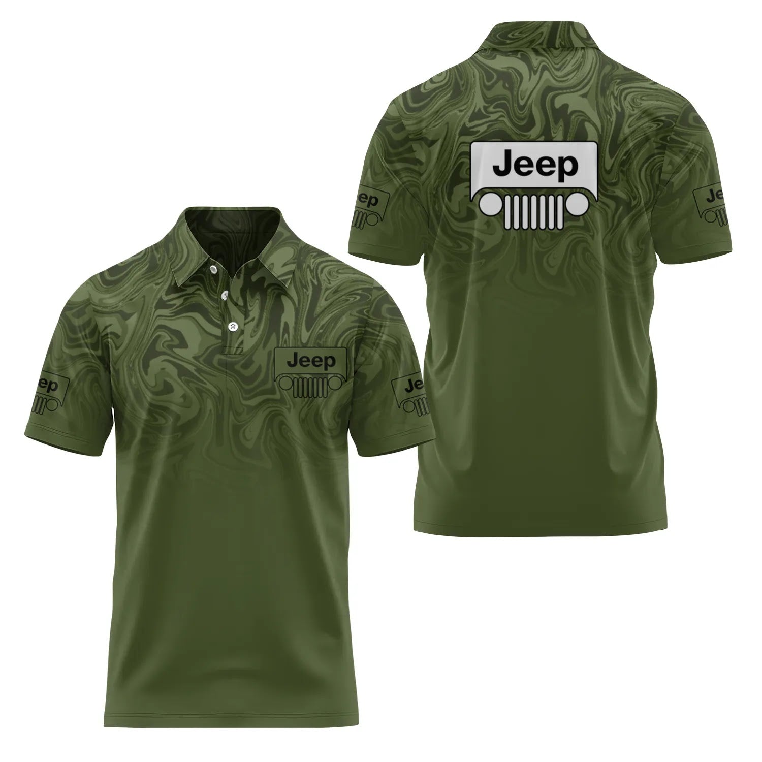 Jeep Short Sleeve Polo SC091