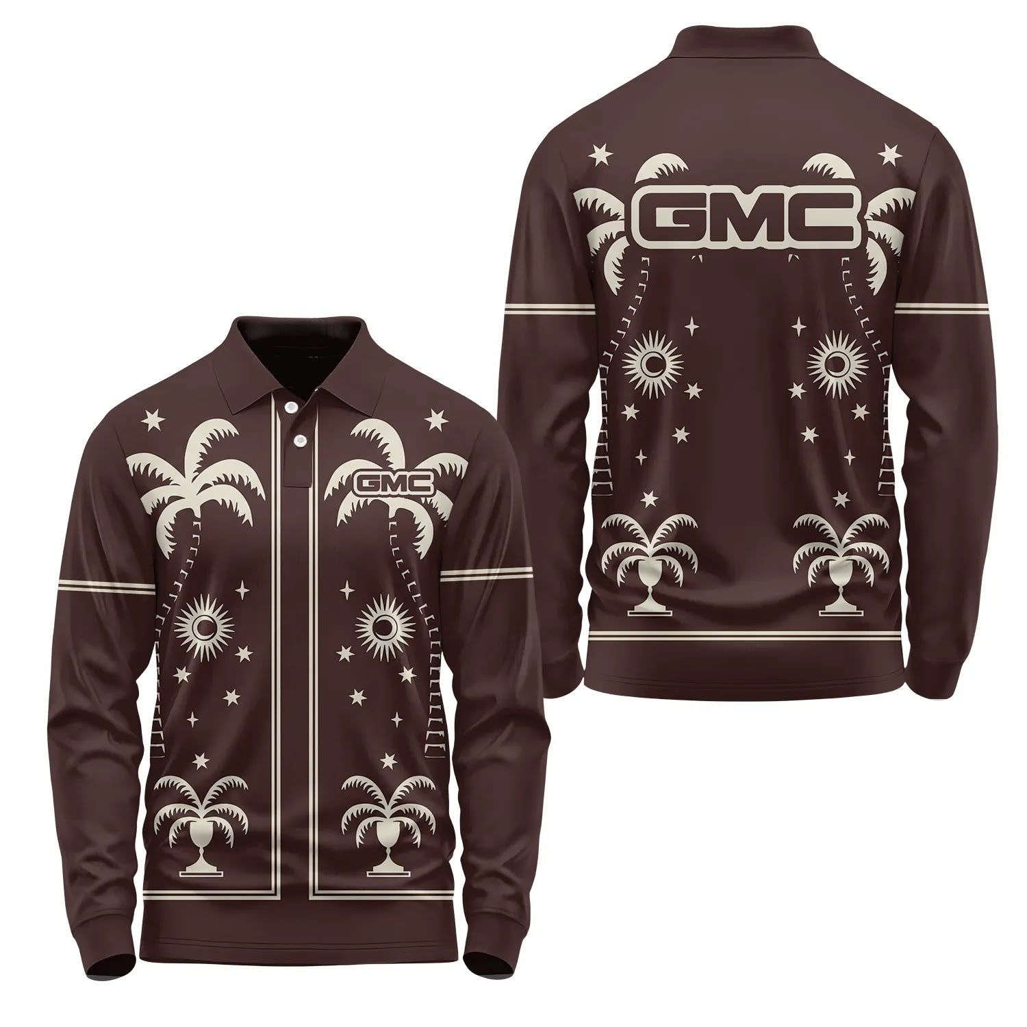 GMC Long Sleeve Polo SHW066