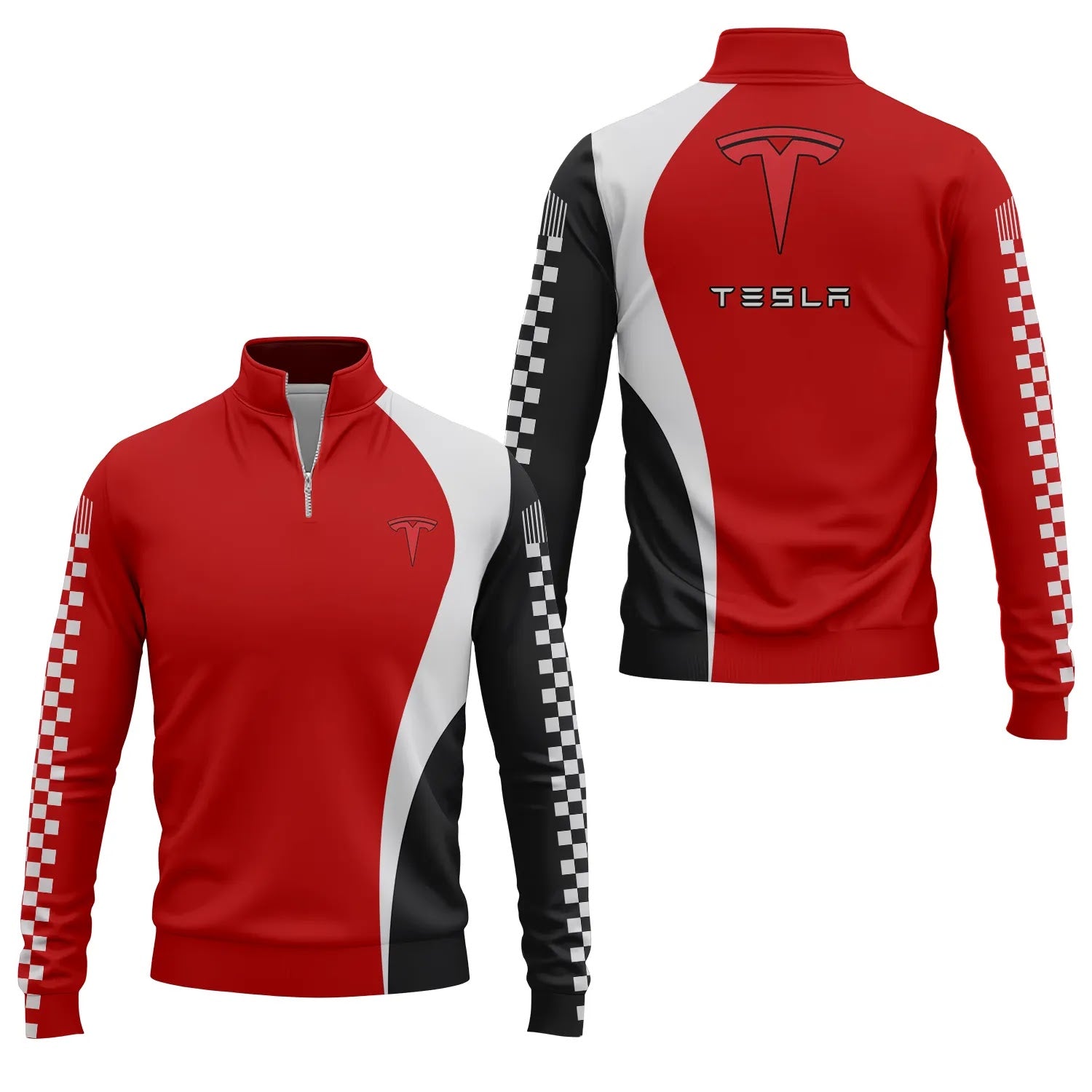 Tesla Quarter-zip Pullover SC073