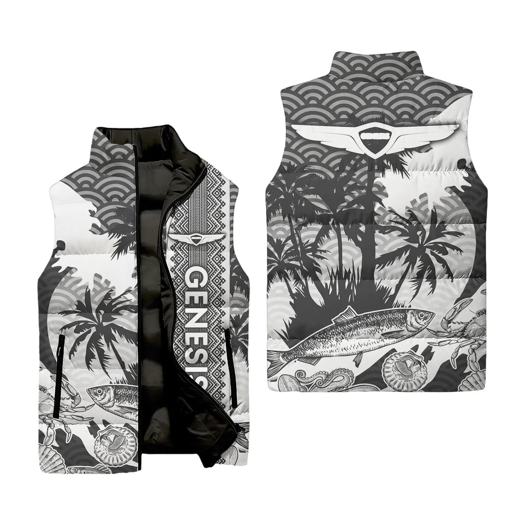 Genesis Sleeveless Puffer Jacket SHW038