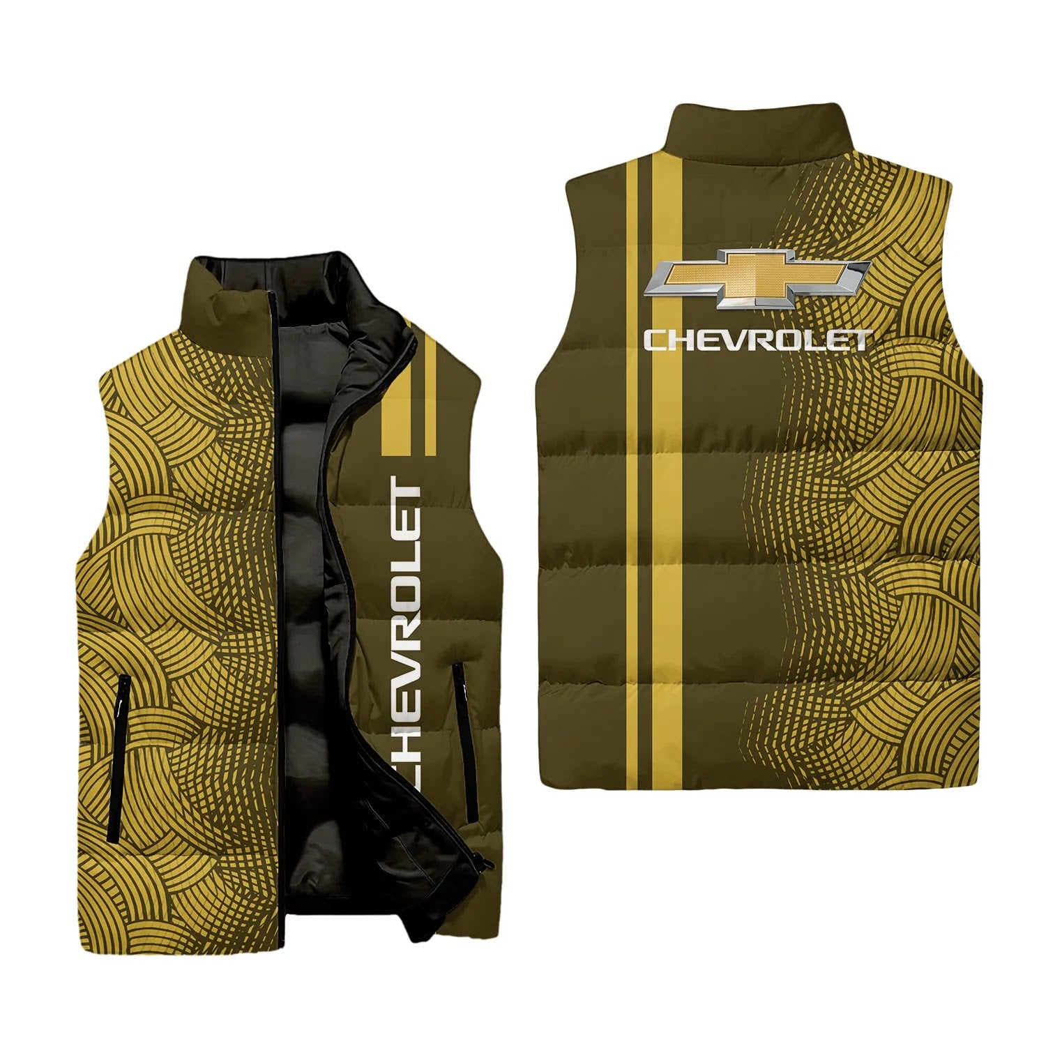 Chevrolet Sleeveless Puffer Jacket SC084
