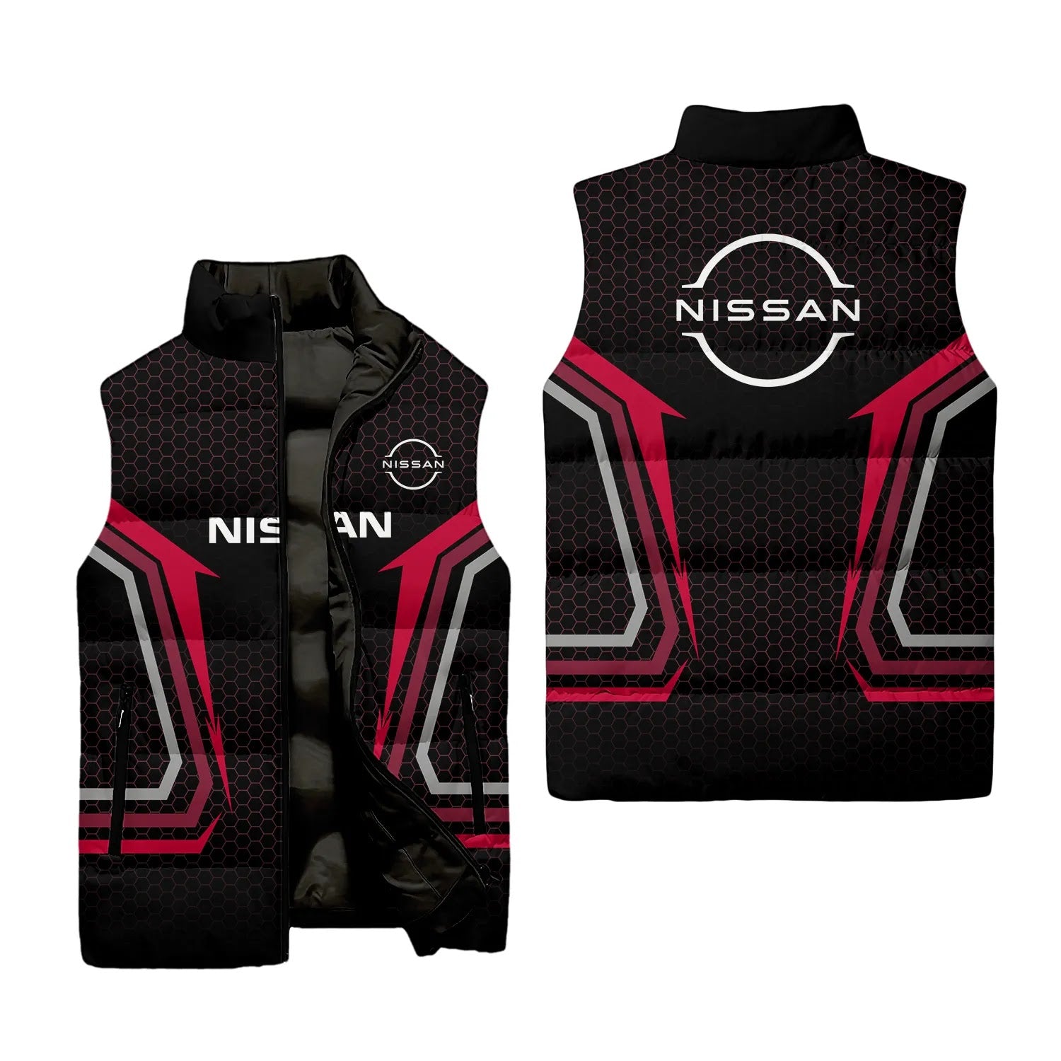 Nissan Sleeveless Puffer Jacket SC075