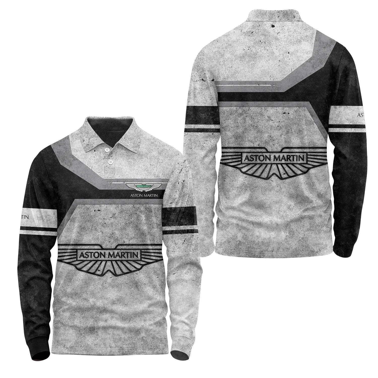 Aston Martin Long Sleeve Polo SC086